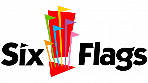 Logo de Six Flags en 2004