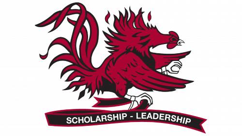 Logo de South Carolina Gamecocks en 1966