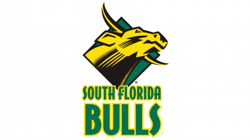 Logo de South Florida Bulls en 1997