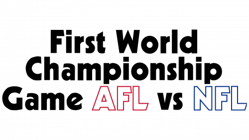 Logo de Super Bowl I en 1967