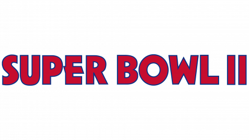 Logo de Super Bowl II en 1968