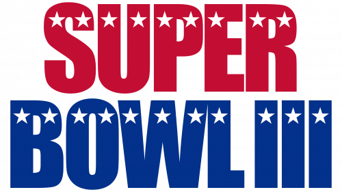 Logo de Super Bowl III en 1969
