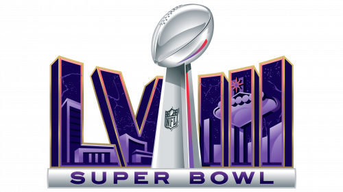 Logo de Super Bowl LVIII en 2024