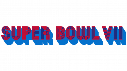 Logo de Super Bowl VII en 1973
