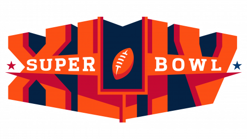 Logo de Super Bowl XLIV en 2010