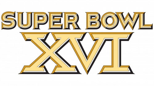 Logo de Super Bowl XVI en 1982