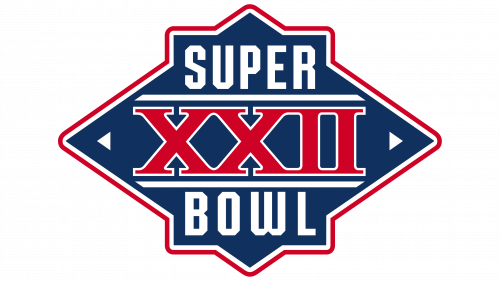 Logo de Super Bowl XXII en 1988
