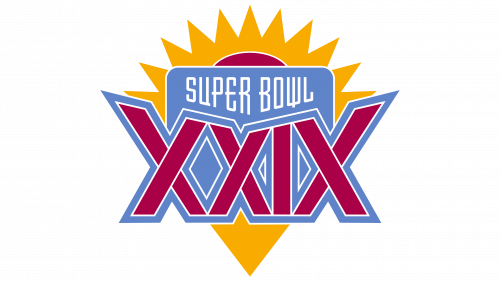 Logo de Super Bowl XXIX en 1995