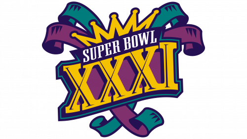 Logo de Super Bowl XXXI en 1997
