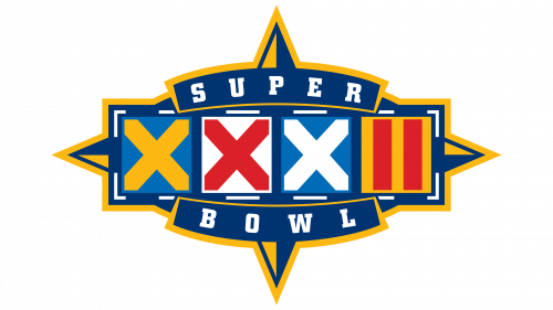 Logo de Super Bowl XXXII en 1998