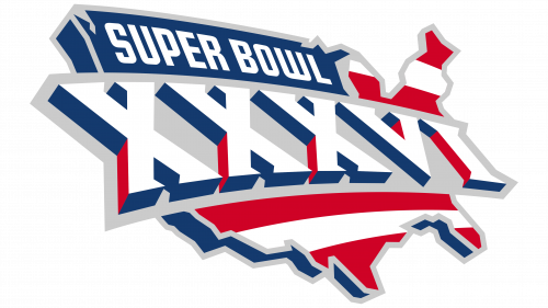 Logo de Super Bowl XXXVI en 2002