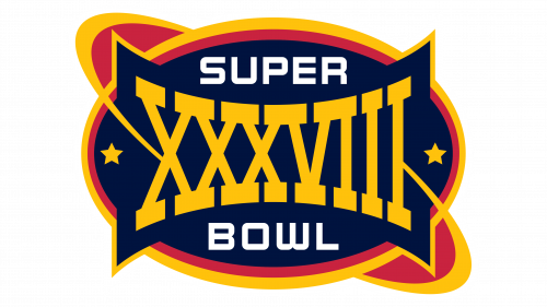 Logo de Super Bowl XXXVIII en 2004