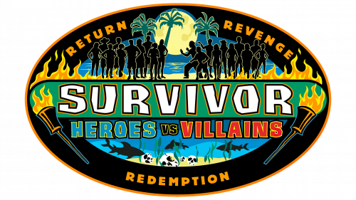 Logo de Survivor Heroes vs. Villains (saison 20) en 2010