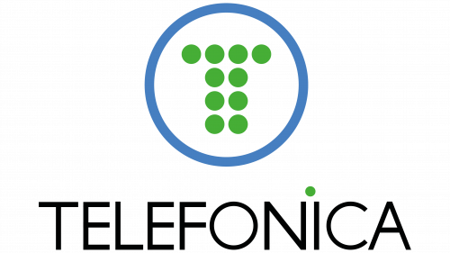 Logo de Telefonica de juin à juillet 1984