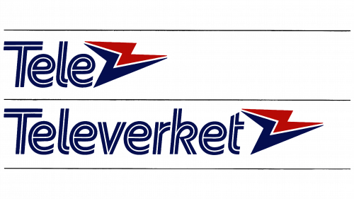 Logo de Televerket en 1969