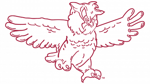 Logo de Temple Owls en 1972
