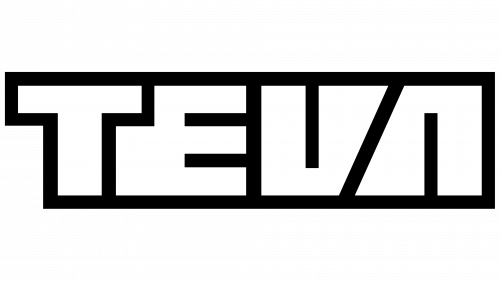Logo de Teva en 1986