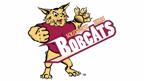 Logo de Texas State Bobcats en 1997