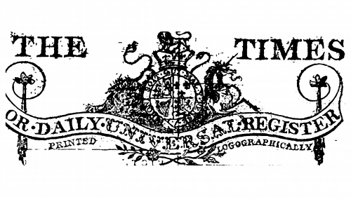Logo de The Times en 1789