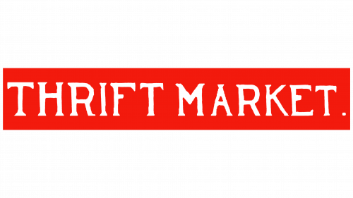 Logo de Thrift Market en 1934
