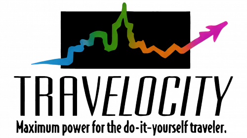 Logo de Travelocity en 1996