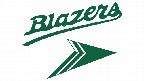Logo de UAB Blazers en 1978
