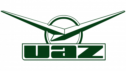 Logo de UAZ en 2000