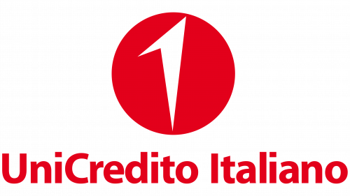 Logo de UniCredito Italiano en 1998