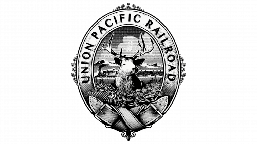 Logo de Union Pacific en 1868