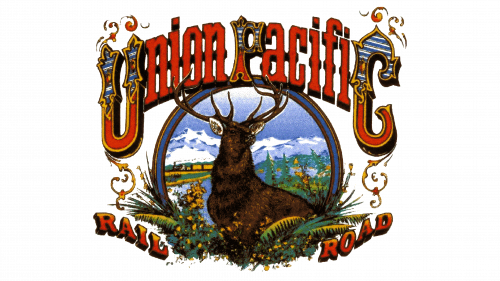 Logo de Union Pacific en 1869