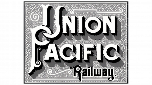 Logo de Union Pacific en 1884