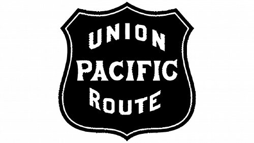 Logo de Union Pacific en 1887