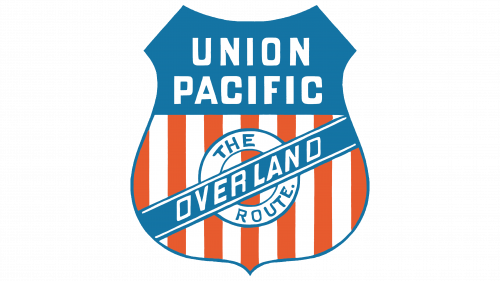 Logo de Union Pacific en 1889