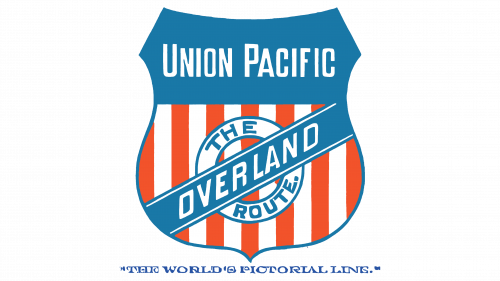 Logo de Union Pacific en 1893