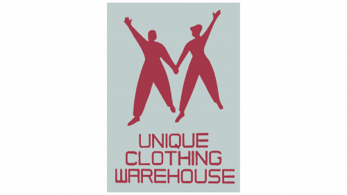 Logo de Unique Clothing Warehouse en 1984