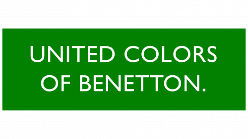 Logo de United Colors of Benetton en 1989