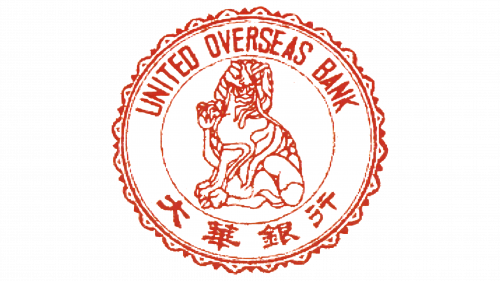 Logo de United Overseas Bank en 1965