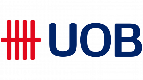 Logo de United Overseas Bank en 2015