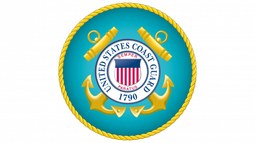 Logo de United States Coast Guard en 1915