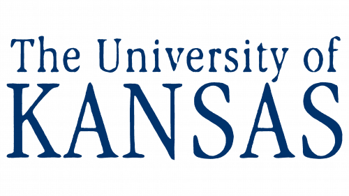 Logo de University of Kansas en 2002