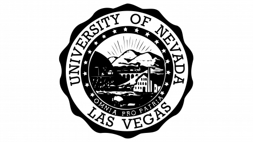 Logo de University of Nevada, Las Vegas the Seal en 1957