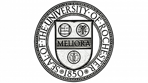 Logo de University of Rochester en 1928