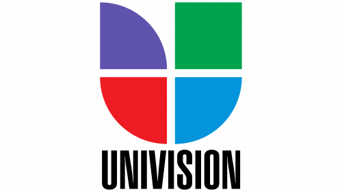 Logo de Univision en 1990