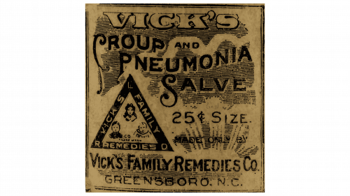 Logo de Vick's en 1890