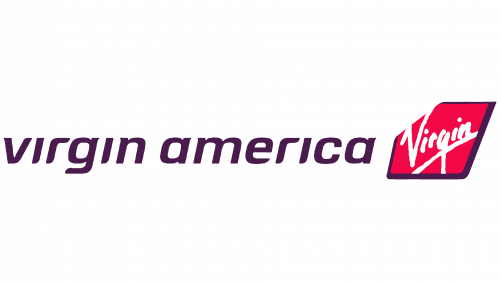 Logo de Virgin America en 2004