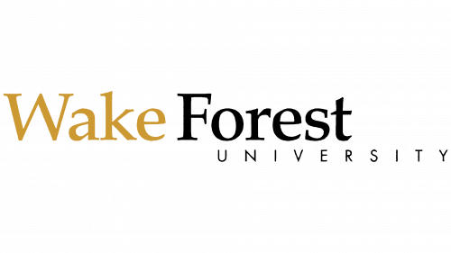 Logo de Wake Forest University avant 2001