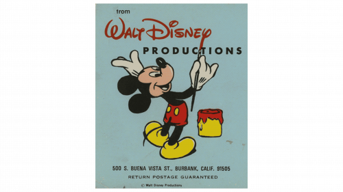 Logo de Walt Disney Productions en 1955