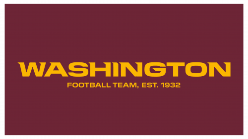 Logo de Washington Football Team en 2020