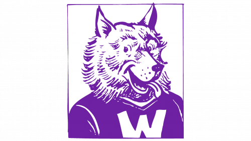 Logo de Washington Huskies en 1959