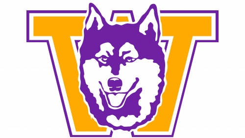 Logo de Washington Huskies en 1979